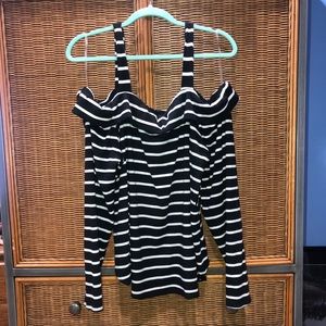 Cold Shoulder Top from Charlotte Russe